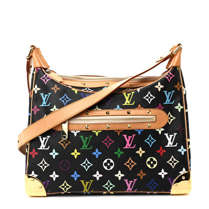 Louis Vuitton Monogram Multicolor Boulogne Black 1 of 9
