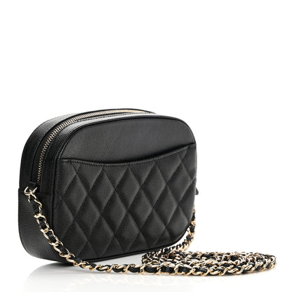 Chanel Caviar Quilted Vanity With Chain Black 3 of 11