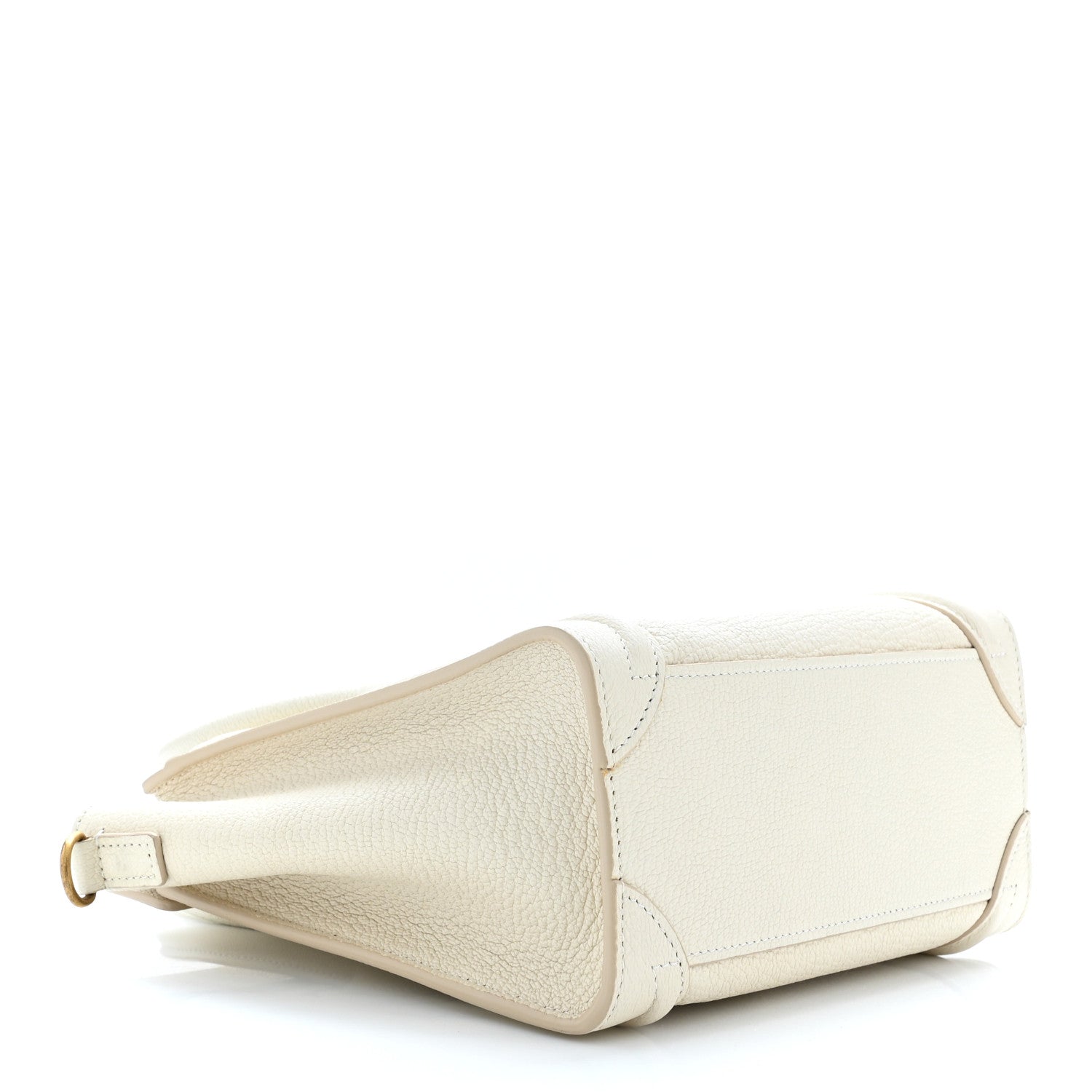 Celine Goatskin Nano Luggage White 4 of 13
