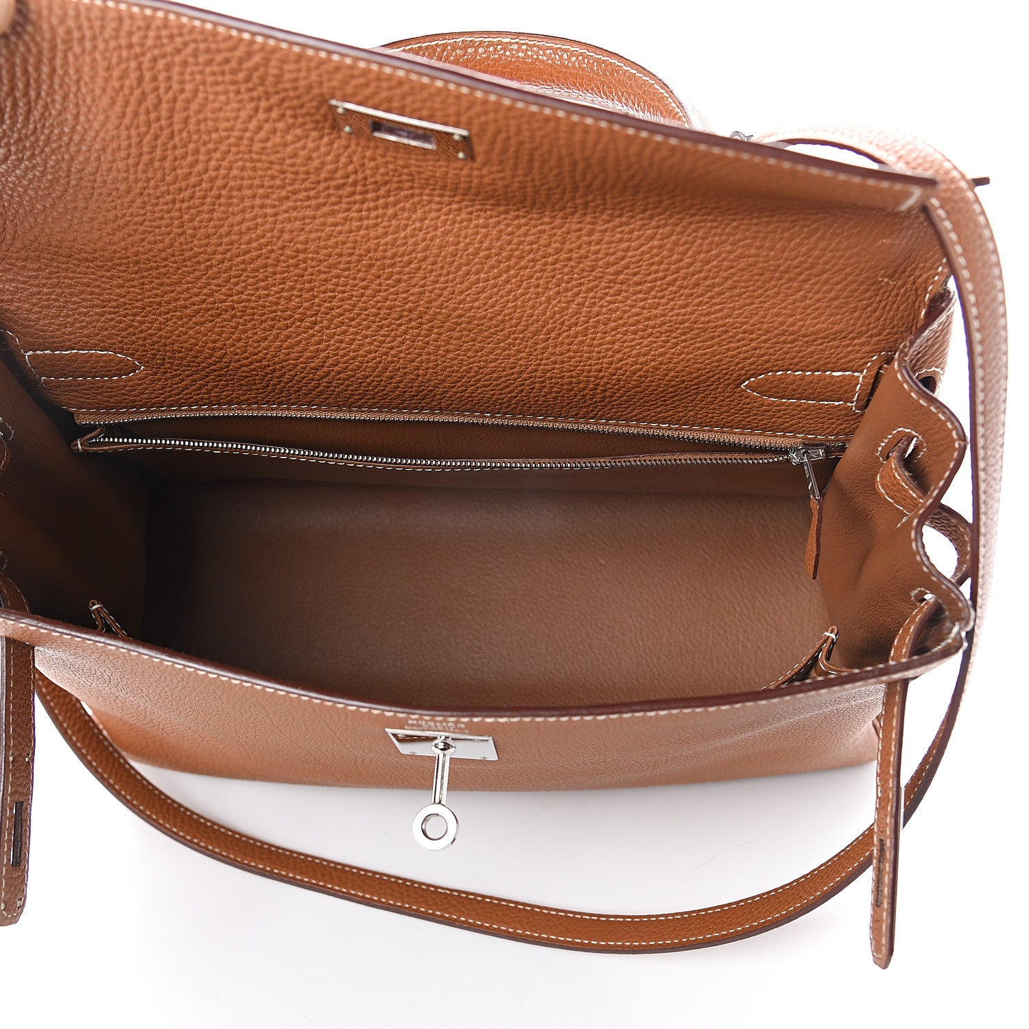 Hermes Togo Kelly Retourne 32 Gold 7 of 32