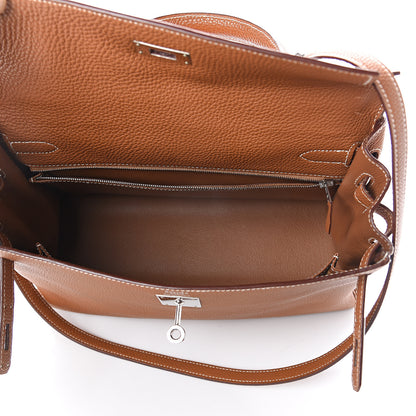 Hermes Togo Kelly Retourne 32 Gold 7 of 32