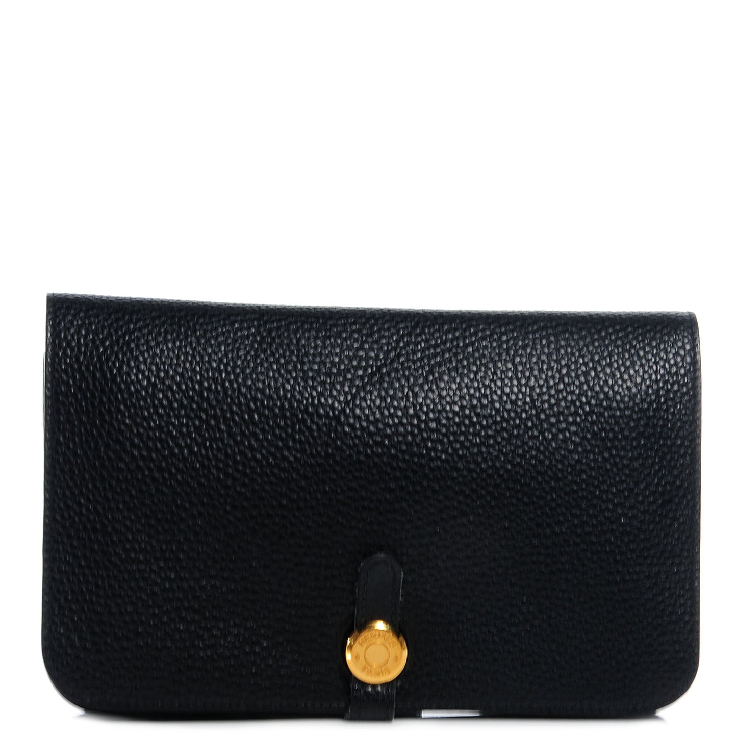 Togo Dogon Wallet Waist Pouch Black