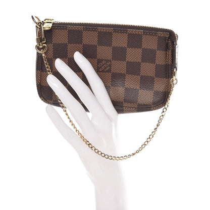 Louis Vuitton Damier Ebene Mini Pochette Accessories 2 of 7