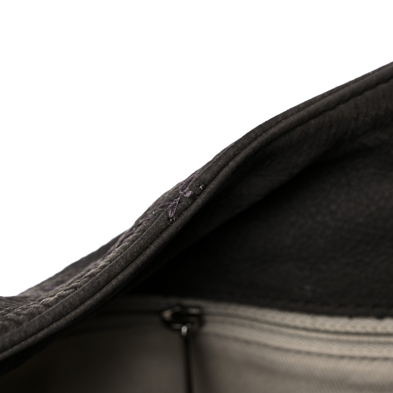 Chanel Suede Ultimate Stitch Hobo Grey 13 of 15