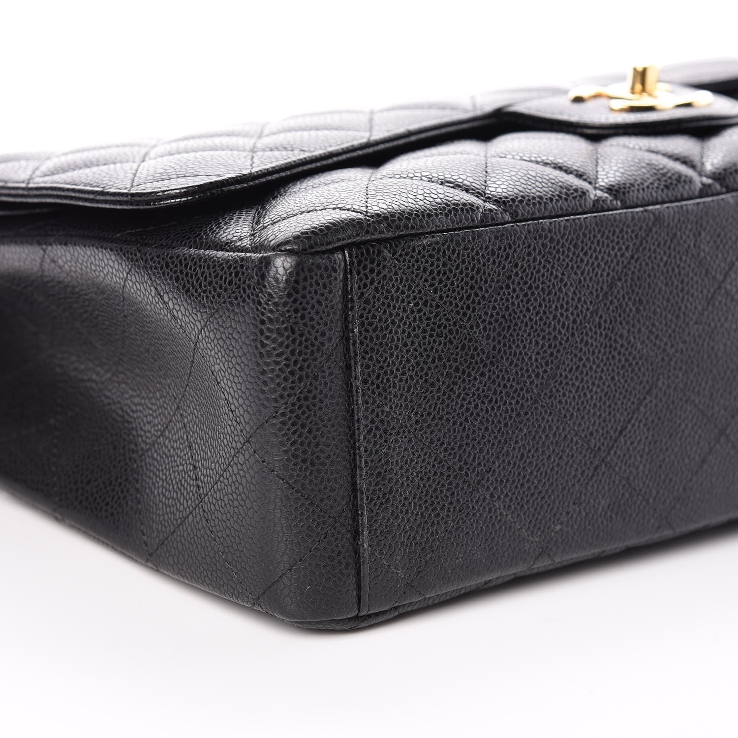 Chanel Caviar Quilted Maxi Double Flap Black 5 of 9