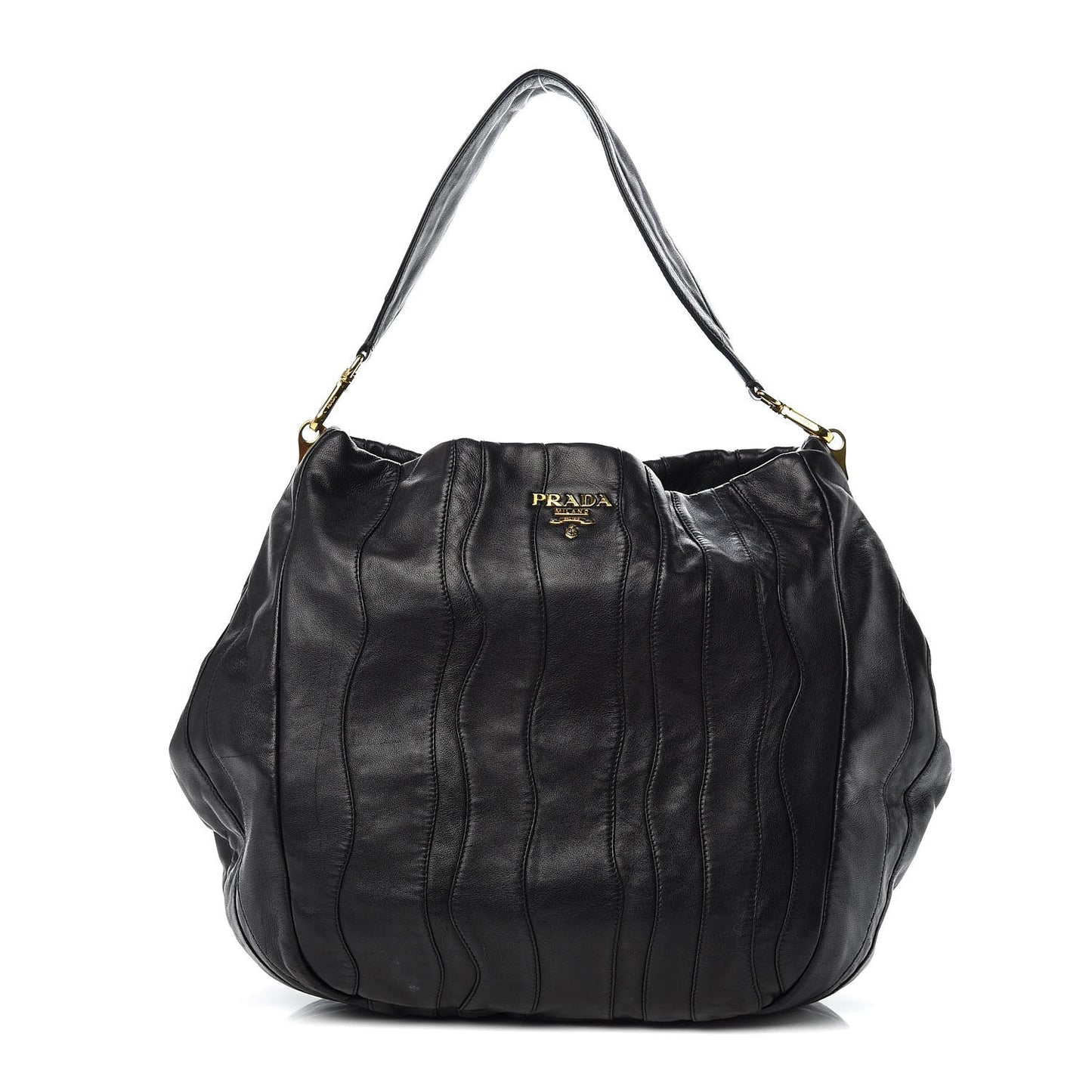 Soft Calfskin Hobo Black