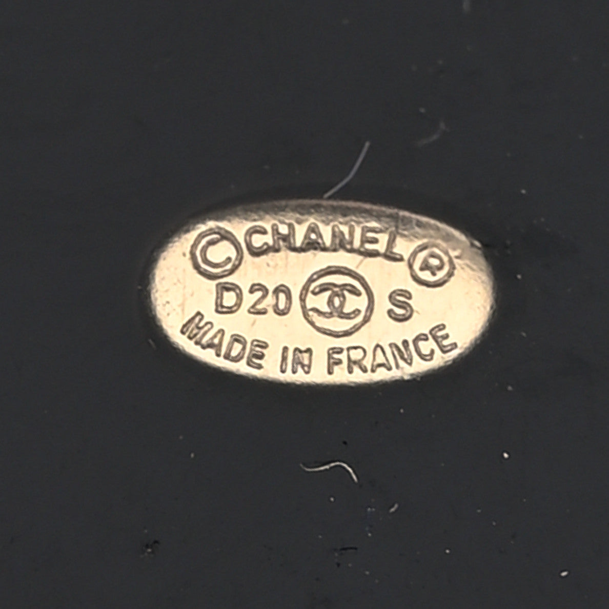 Chanel Resin Pearl CC No 5 Perfume Bottle Brooch Black Red 3 of 3