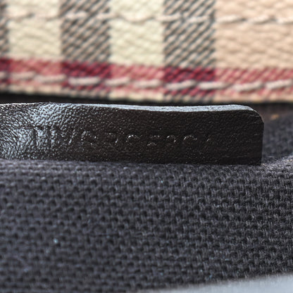 Burberry Haymarket Check Medium Regent Tote Chocolate 10 of 10