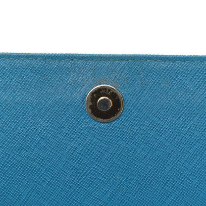 MCM Saffiano Crossbody Bag Blue 11 of 16