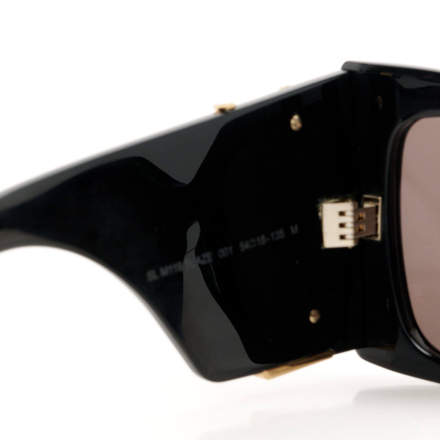 Acetate Blaze Sunglasses SL M119 Black