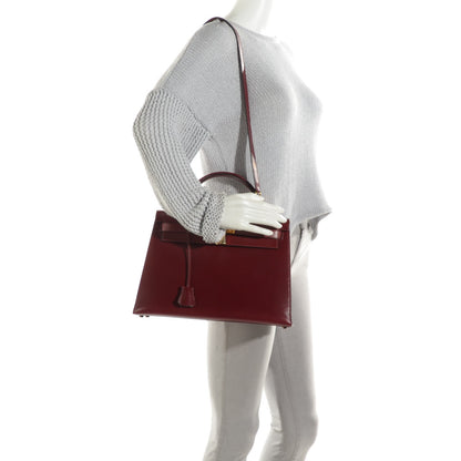 Hermes Box Kelly Sellier 32 Rouge H 2 of 22