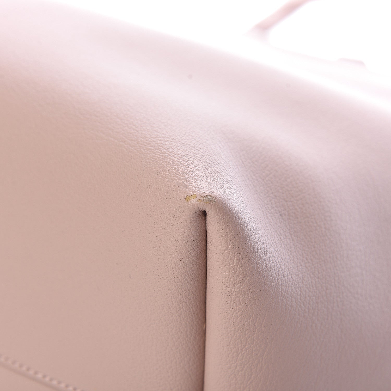 Saint Laurent Calfskin Large Shopping Tote Pale Blush 12 of 14