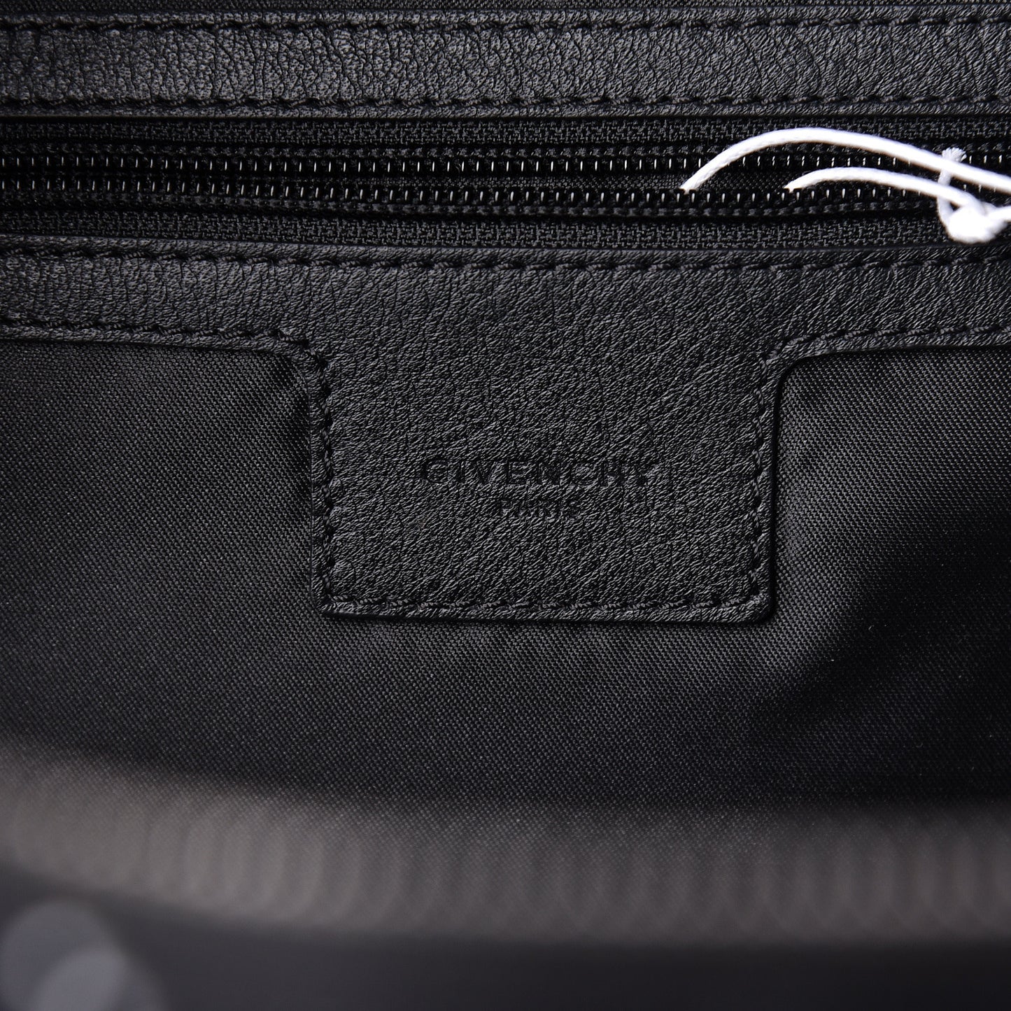 Nylon Waves Print Urban Backpack Black White