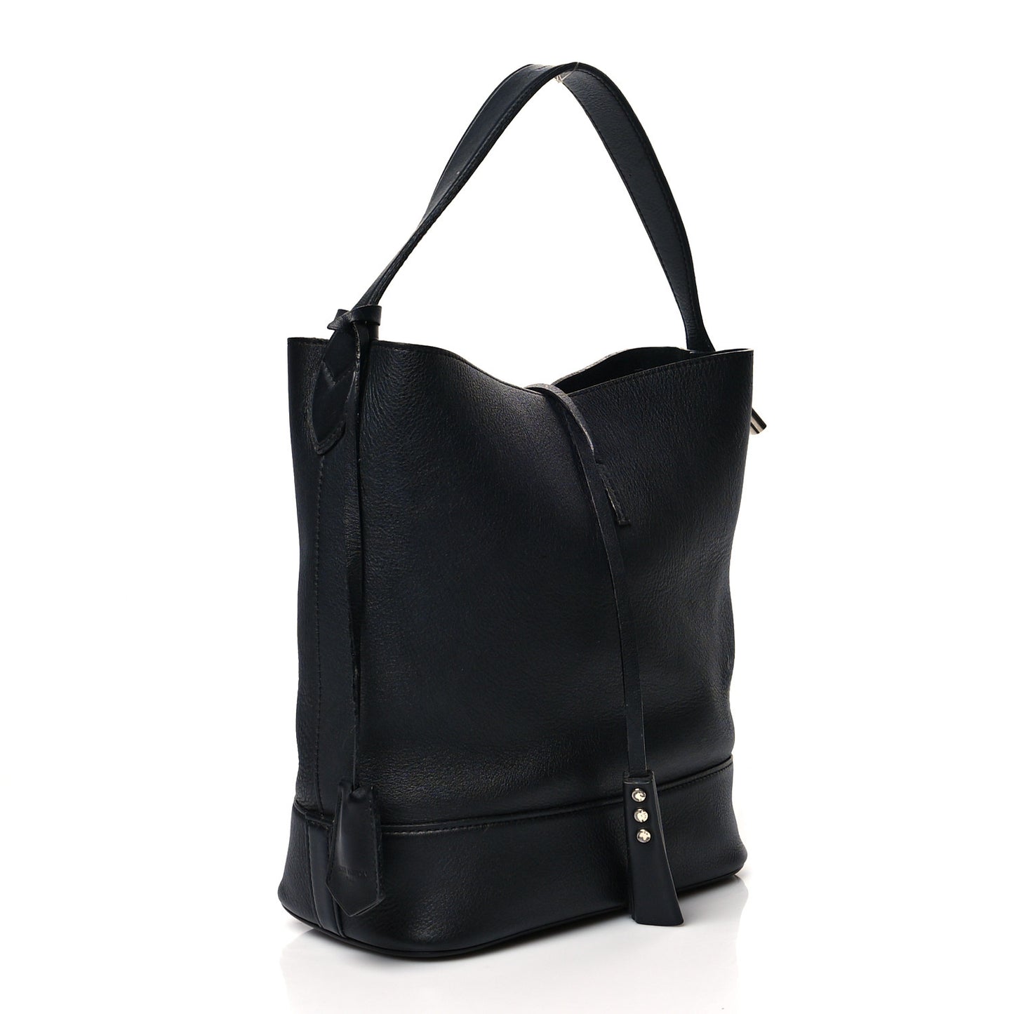 Smooth Calfskin NN14 Cuir Nuance GM Black