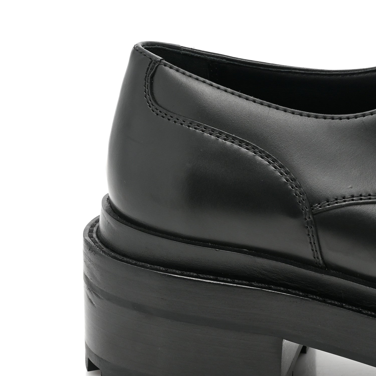 Hermes Glossed Calfskin First Oxford 39.5 Black 13 of 13