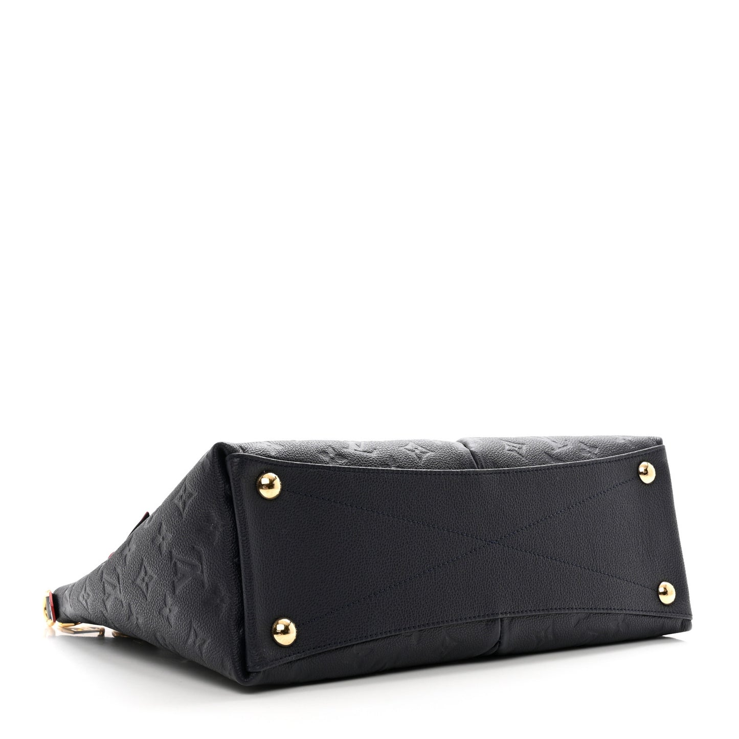 Empreinte V Tote MM Marine Rouge