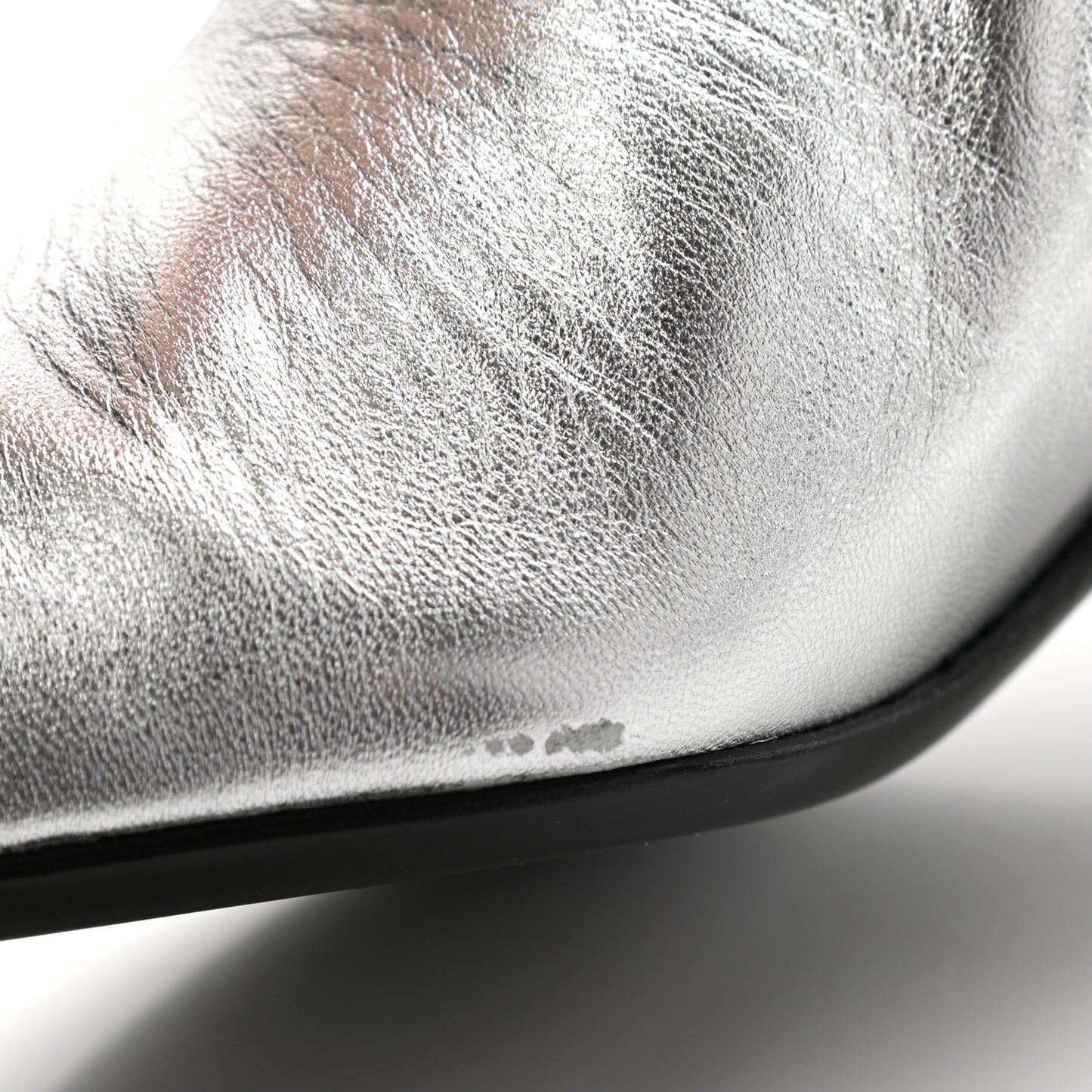 Nappa Zumi Mid Ankle Boots 38 Silver
