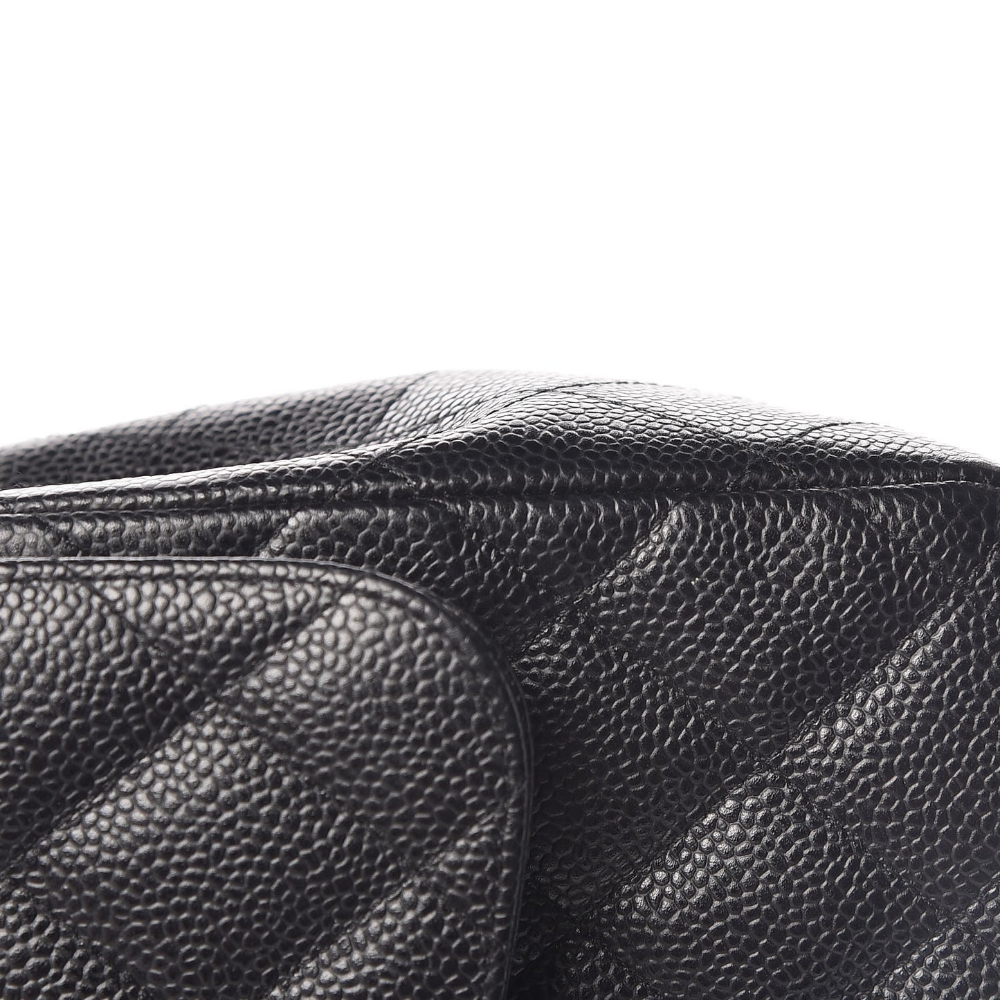 Caviar Quilted Jumbo Single Flap Black