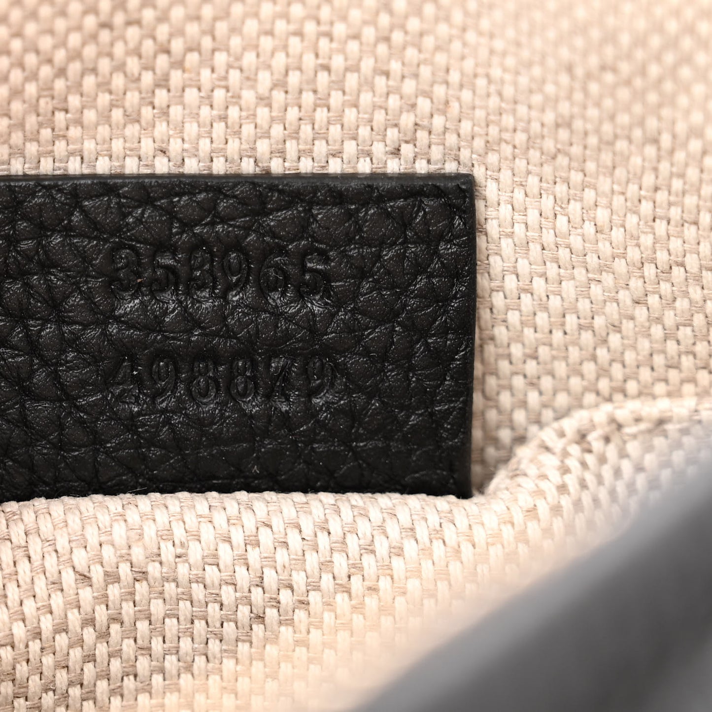 Pebbled Calfskin Mini Soho Chain Bag Black