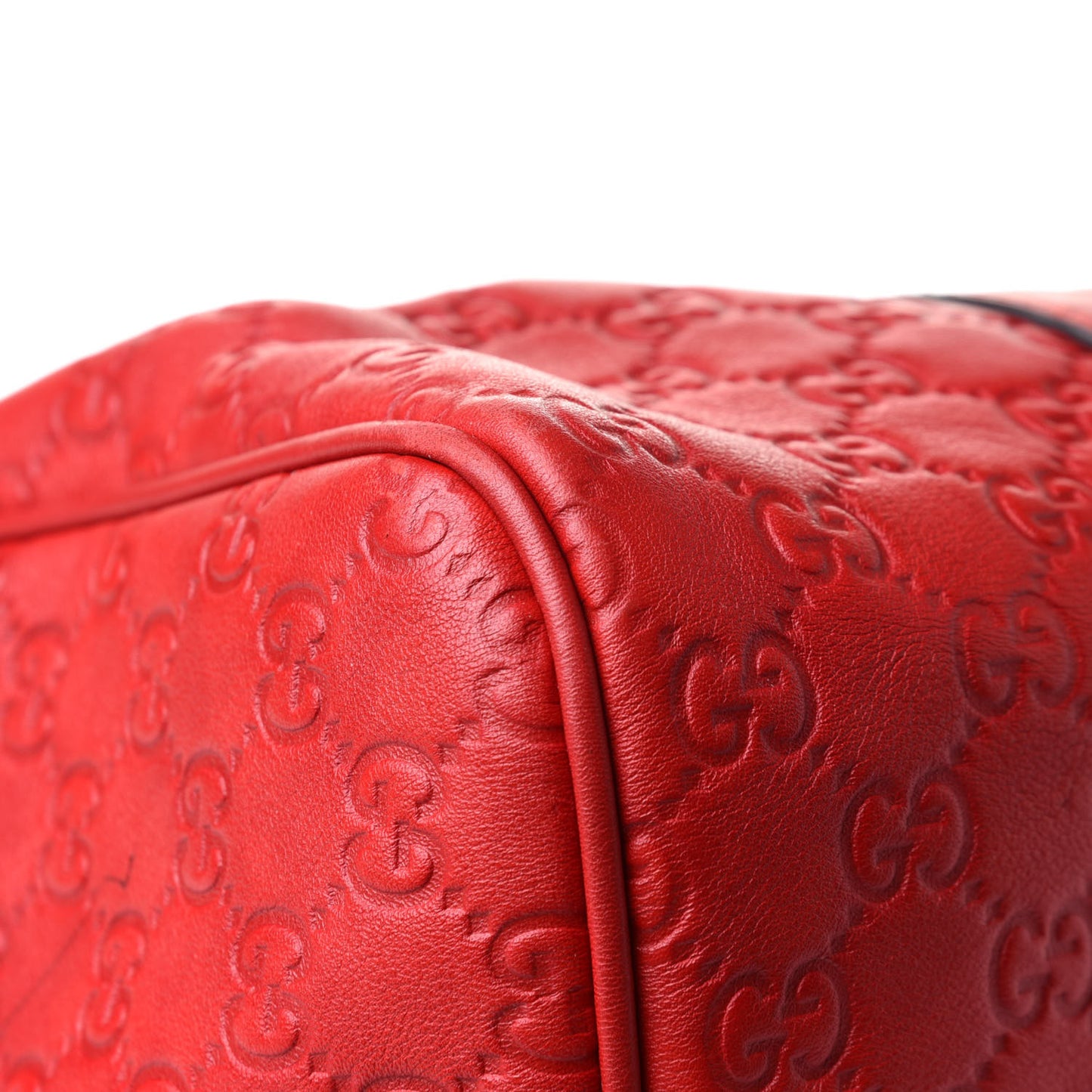 Guccissima Vitello Tender Medium Joy Boston Sporting Red