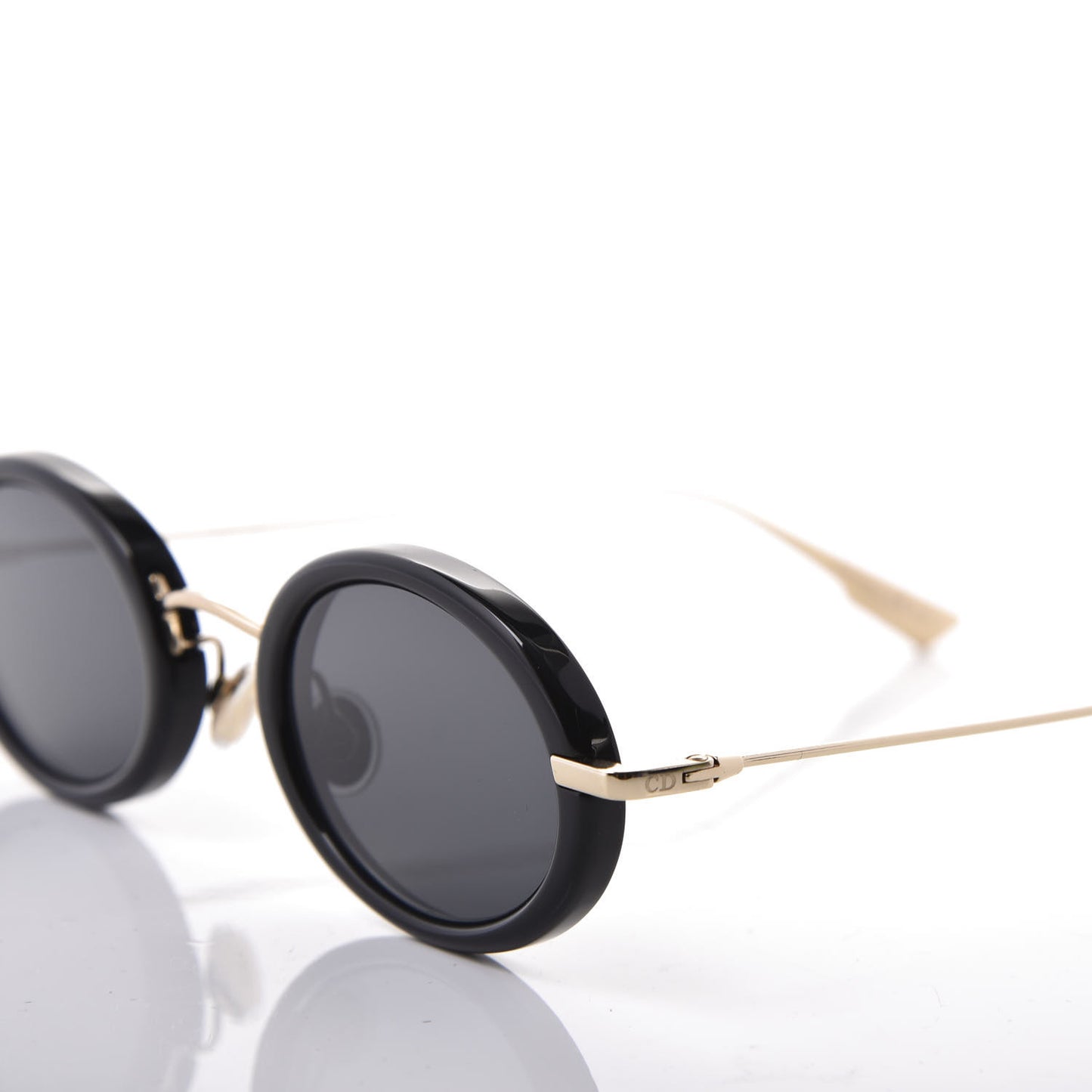 Acetate Metal DiorHypnotic 2 Sunglasses Gold Black