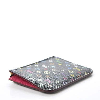 Louis Vuitton Monogram Multicolor Key Pouch Black Grenade 3 of 9