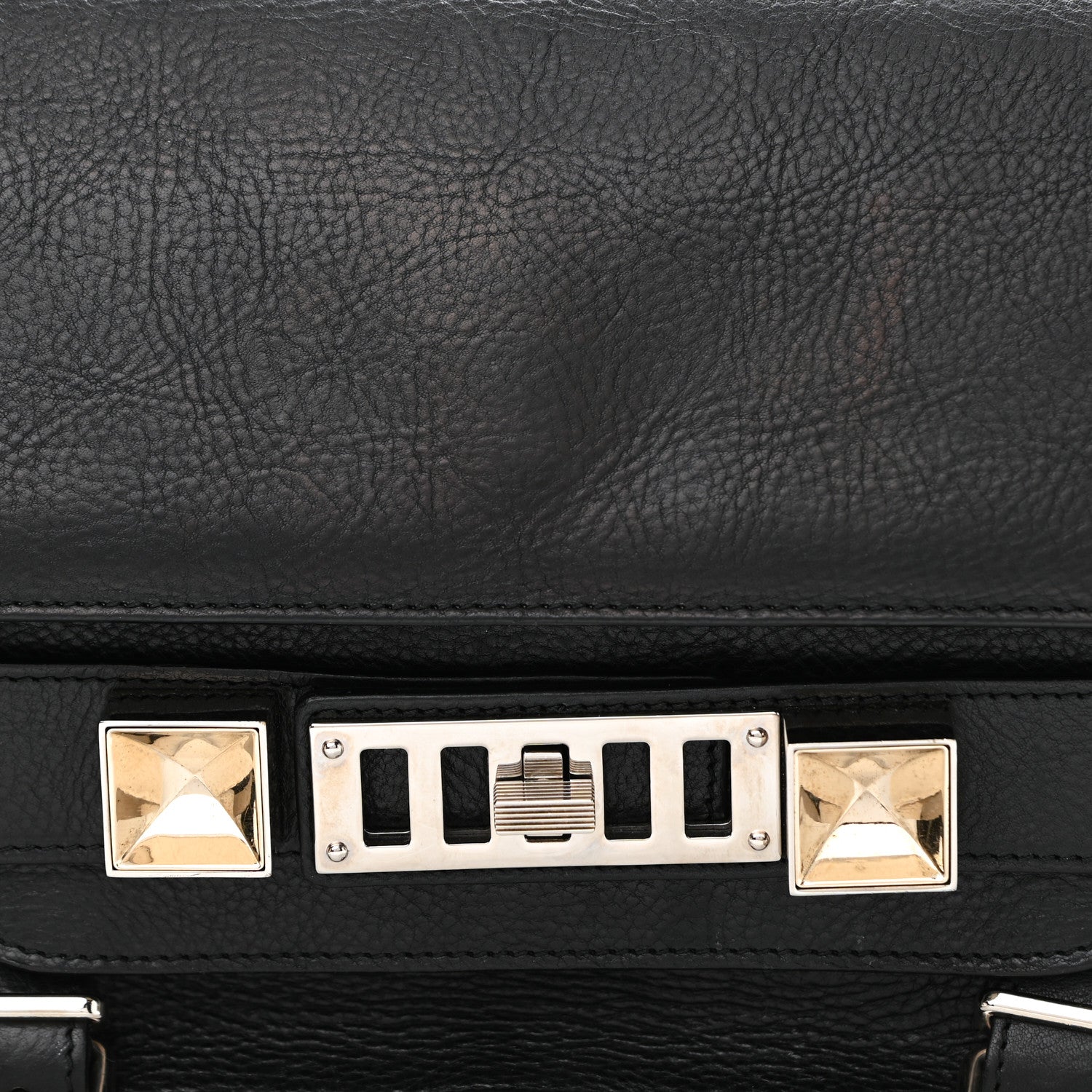 Proenza Schouler Smooth Calfskin Mini PS11 Classic Shoulder Bag Black 8 of 16