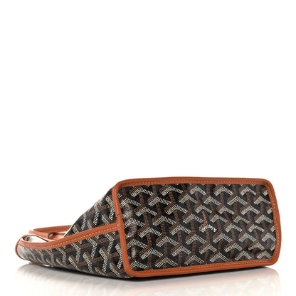 Goyard Goyardine Reversible Mini Anjou Black Gold 7 of 17