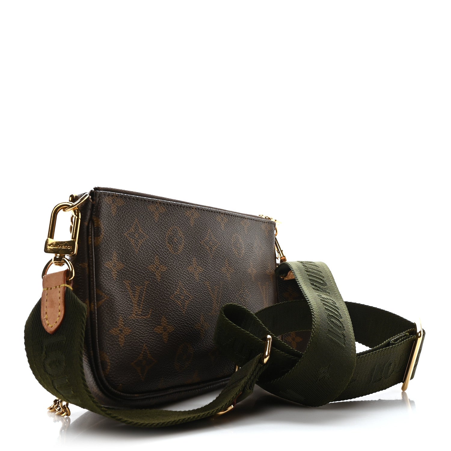 Louis Vuitton Monogram Multi Pochette Accessories Kaki 3 of 9