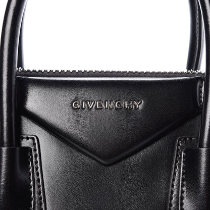 Givenchy Shiny Lord Calfskin Small Antigona Black 8 of 12