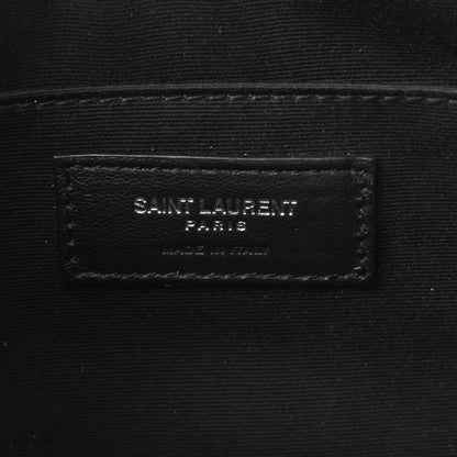 Saint Laurent Grain De Poudre Lips Print Medium Classic Monogram Camera Bag White Red 6 of 9