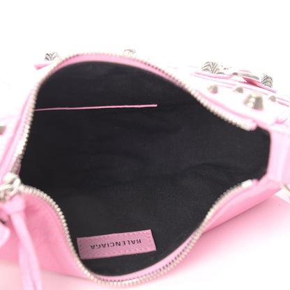 Balenciaga Agneau Arena Le Cagole Shoulder Bag XS Candy Pink 5 of 9