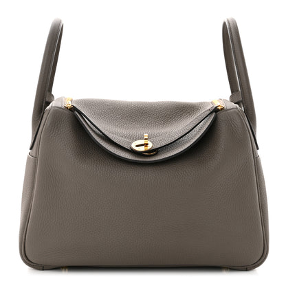 Hermes Taurillon Clemence Lindy 30 Etain 1 of 11