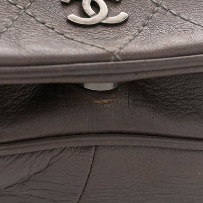 Chanel Lambskin Quilted Single Flap Grey 11 of 11