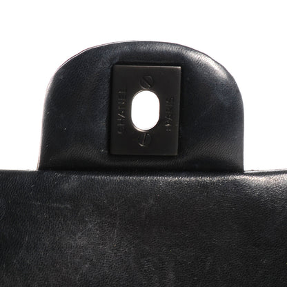 Chanel Lambskin Quilted Medium Double Flap So Black 5 of 8