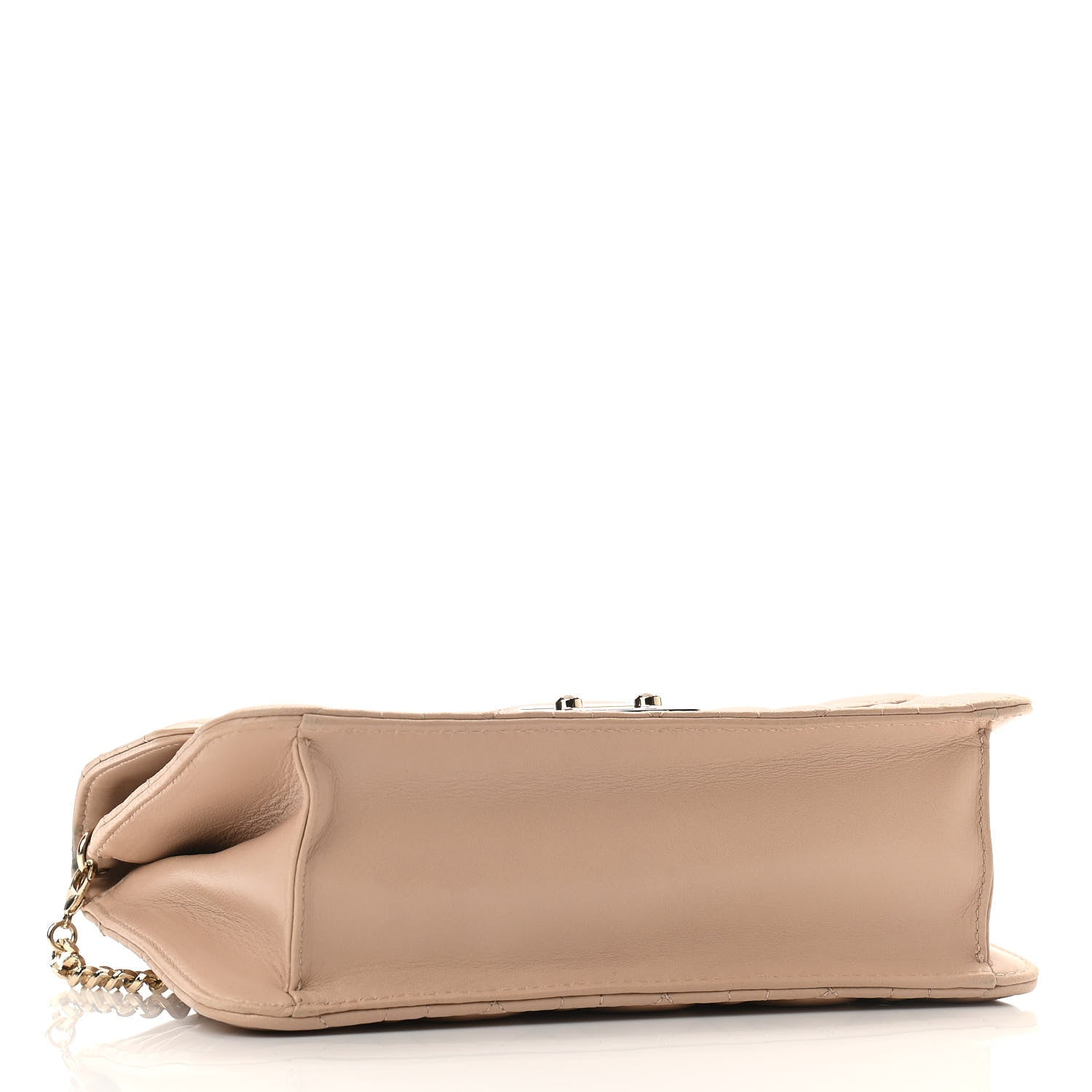 Christian Dior Lambskin Cannage Miss Dior Promenade Pouch Beige 4 of 10