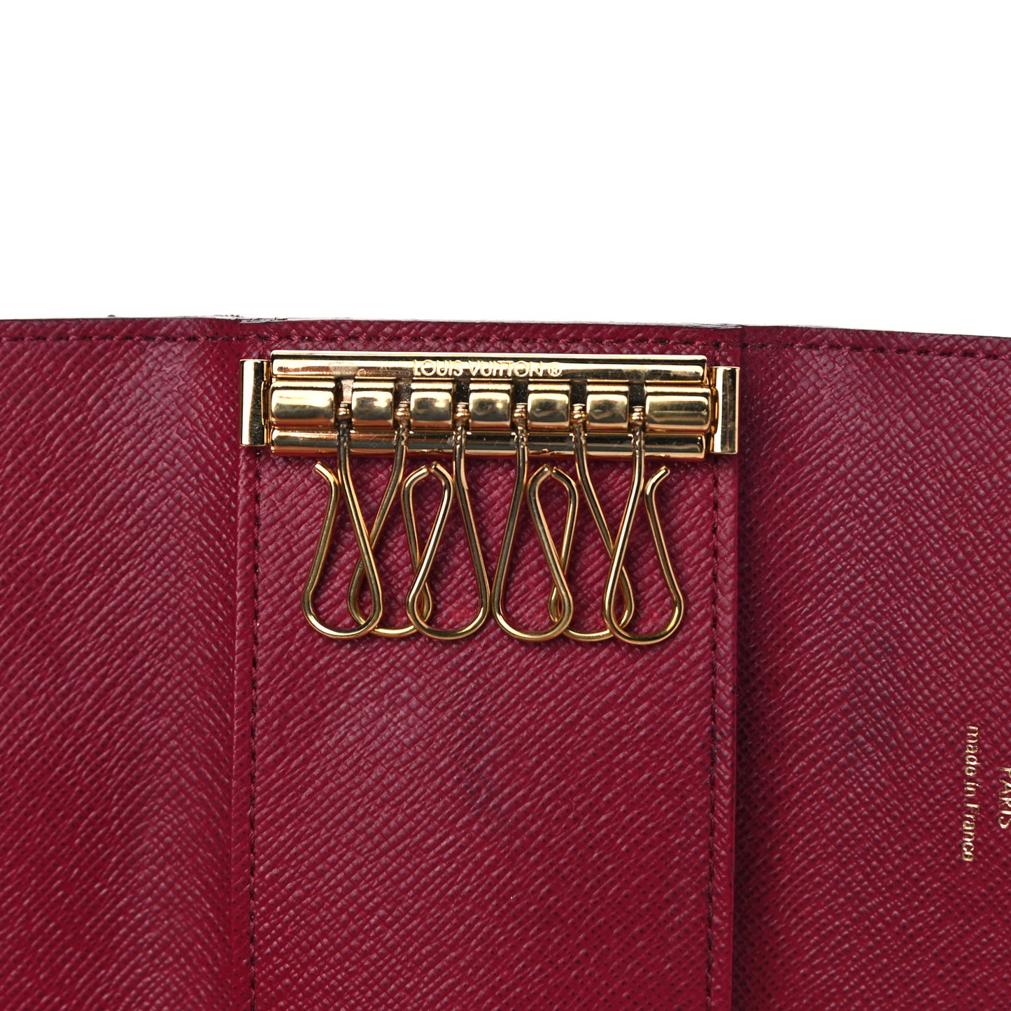 Monogram 6 Key Multicles Holder Fuchsia