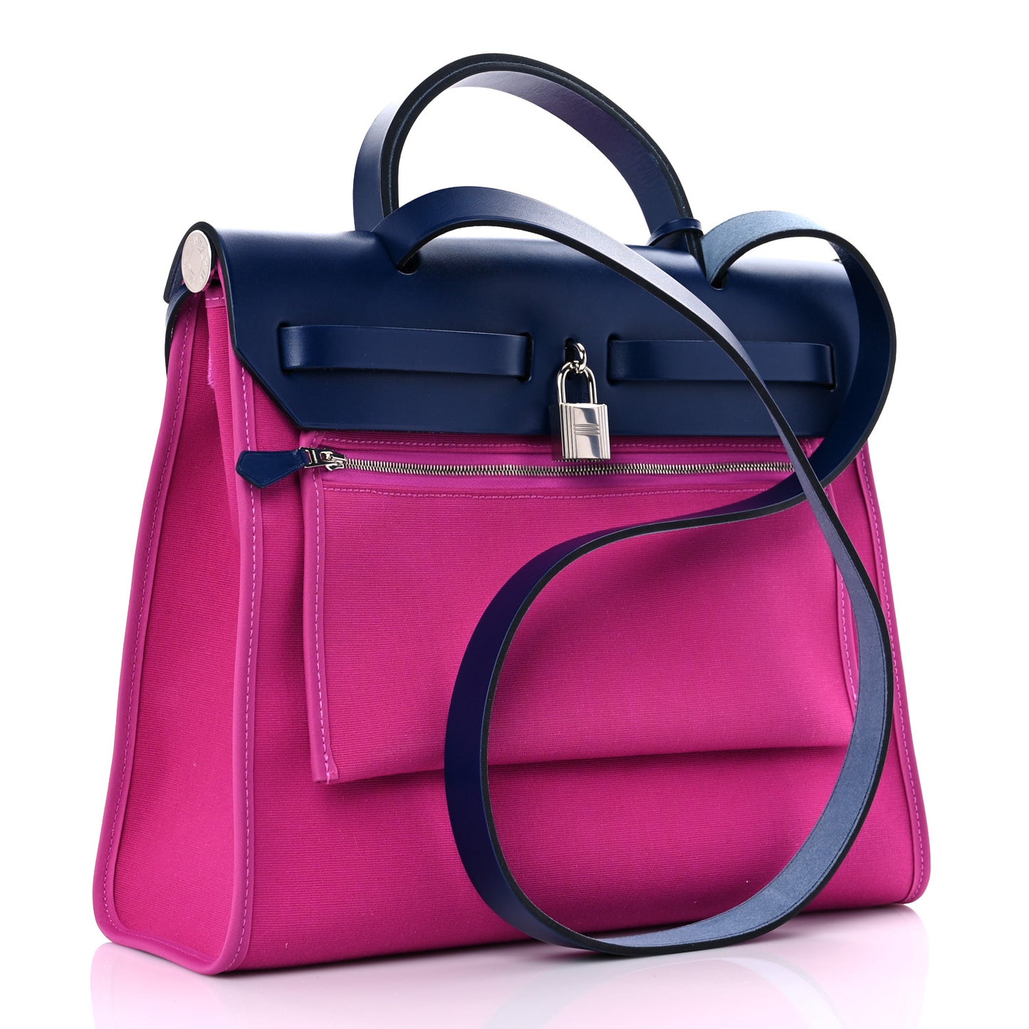 Vache Hunter Toile Officier Herbag Zip 31 PM Magnolia Bleu Saphir