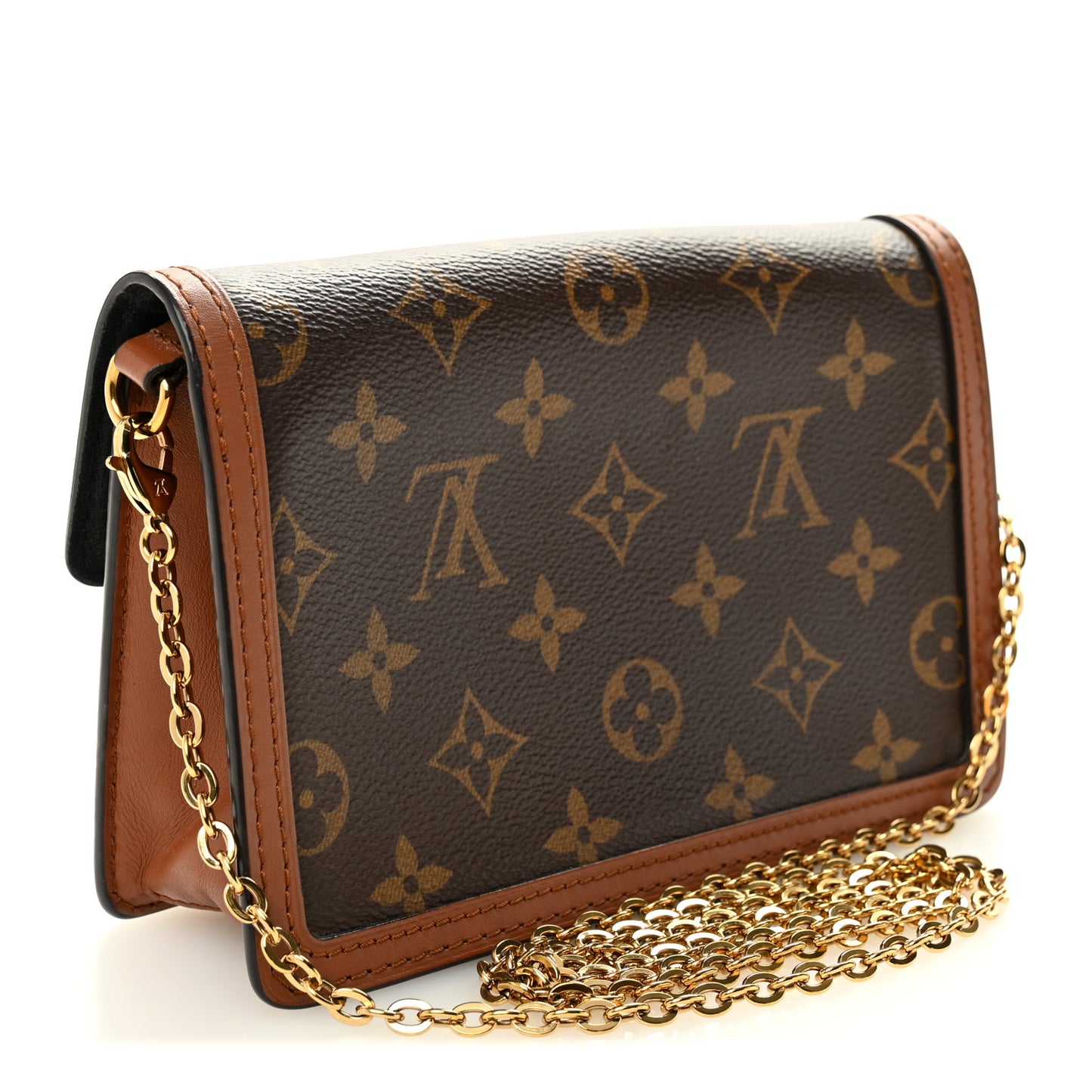 Reverse Monogram Dauphine Chain Wallet