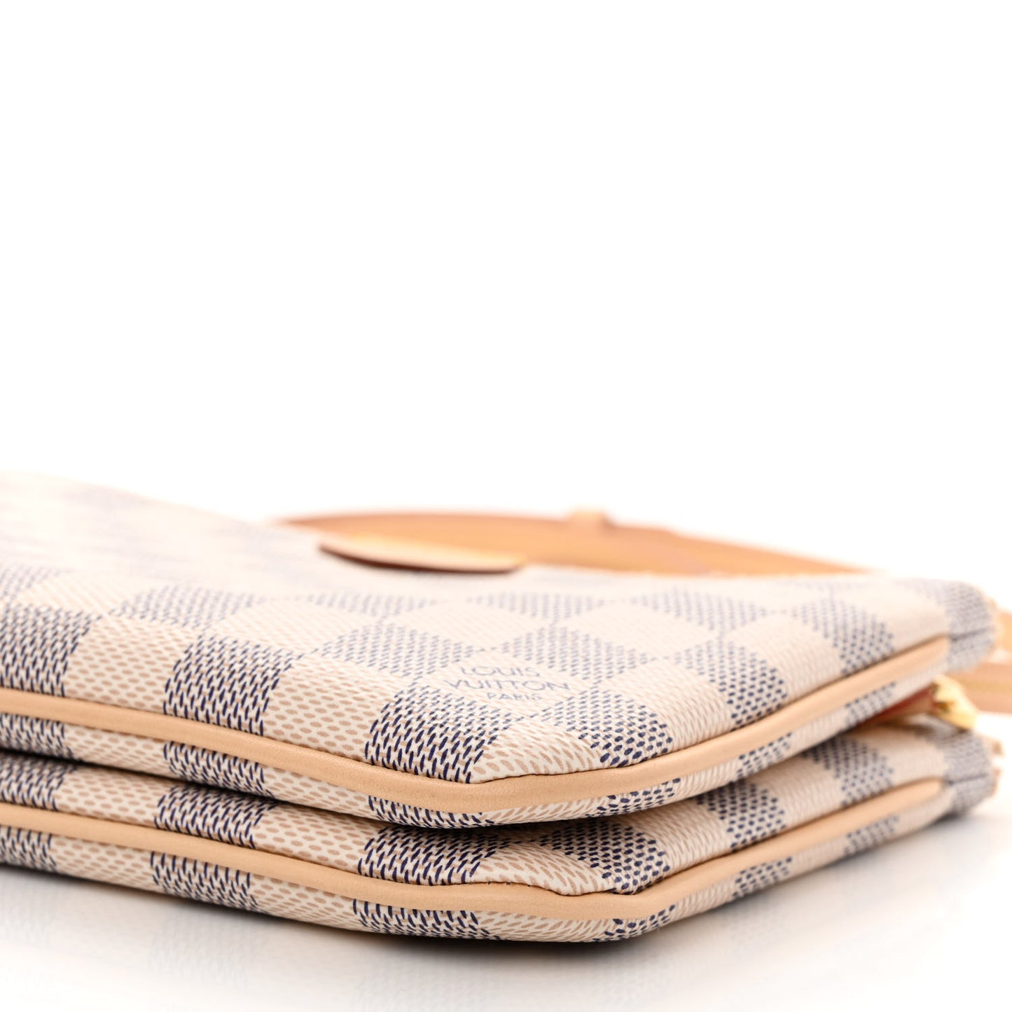 Damier Azur Double Zip Pochette