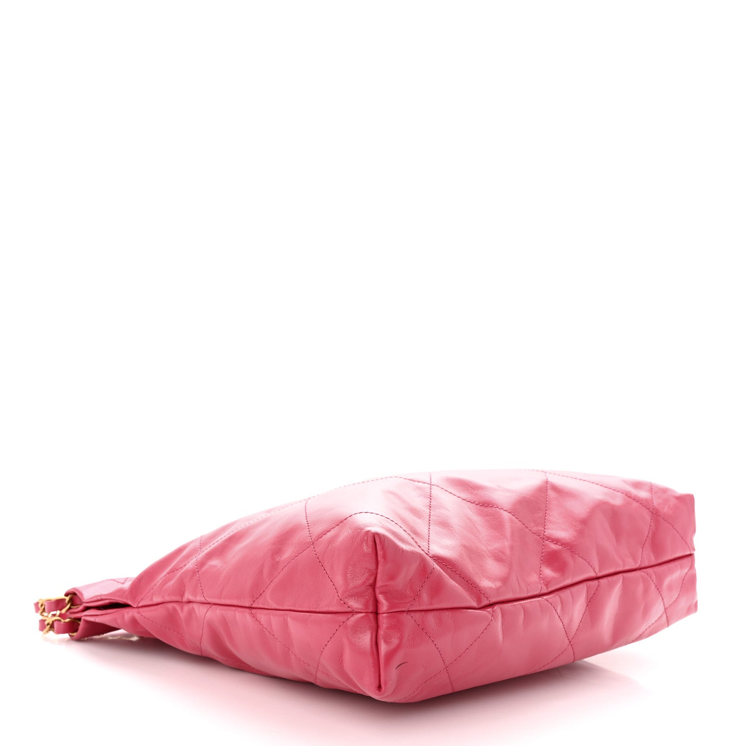 Chanel Shiny Calfskin Quilted Small Chanel 22 Fuchsia 5 of 11