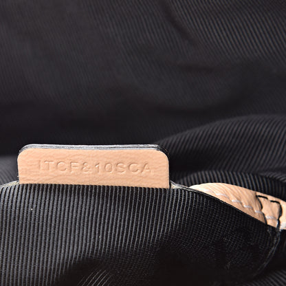 Burberry Patent Fold Over Crossbody Beige 8 of 11