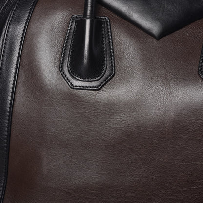 Givenchy Calfskin Medium Bi-Color Antigona Brown Black 12 of 12