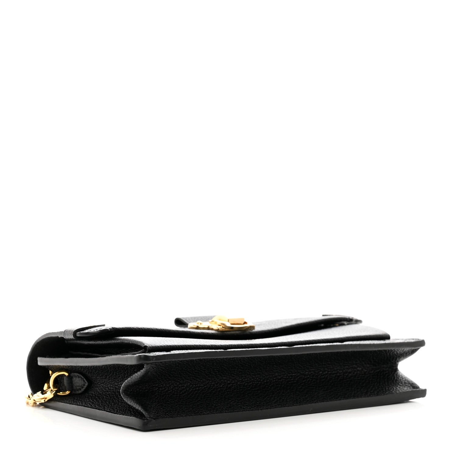 Louis Vuitton Empreinte Vavin Chain Wallet Black 4 of 9