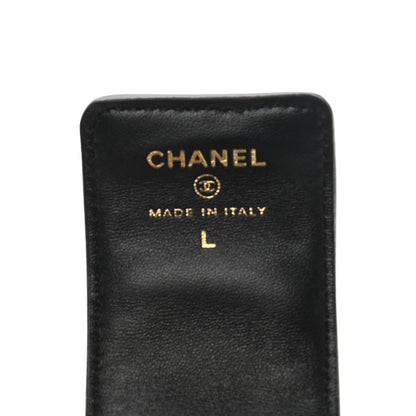 Chanel Lambskin Quilted Flap Card Holder With Cuff Black 8 of 12