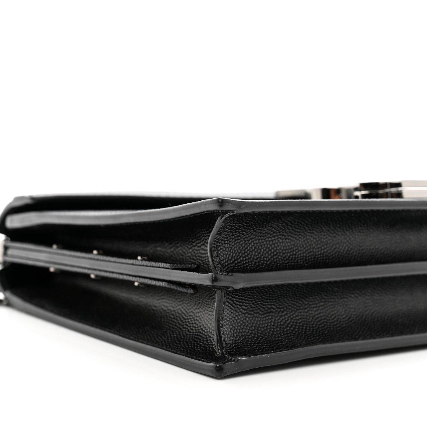 Grain De Poudre Monogram Cassandra Clasp Bag Black Rouge Legion