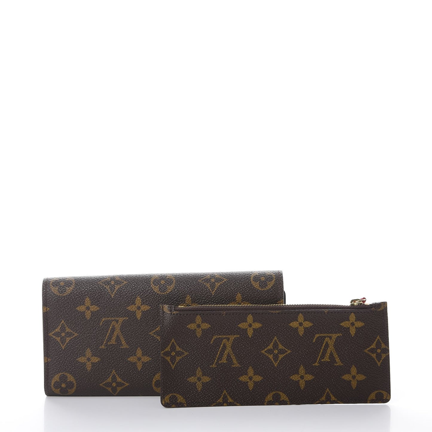 Monogram Josephine Wallet Red