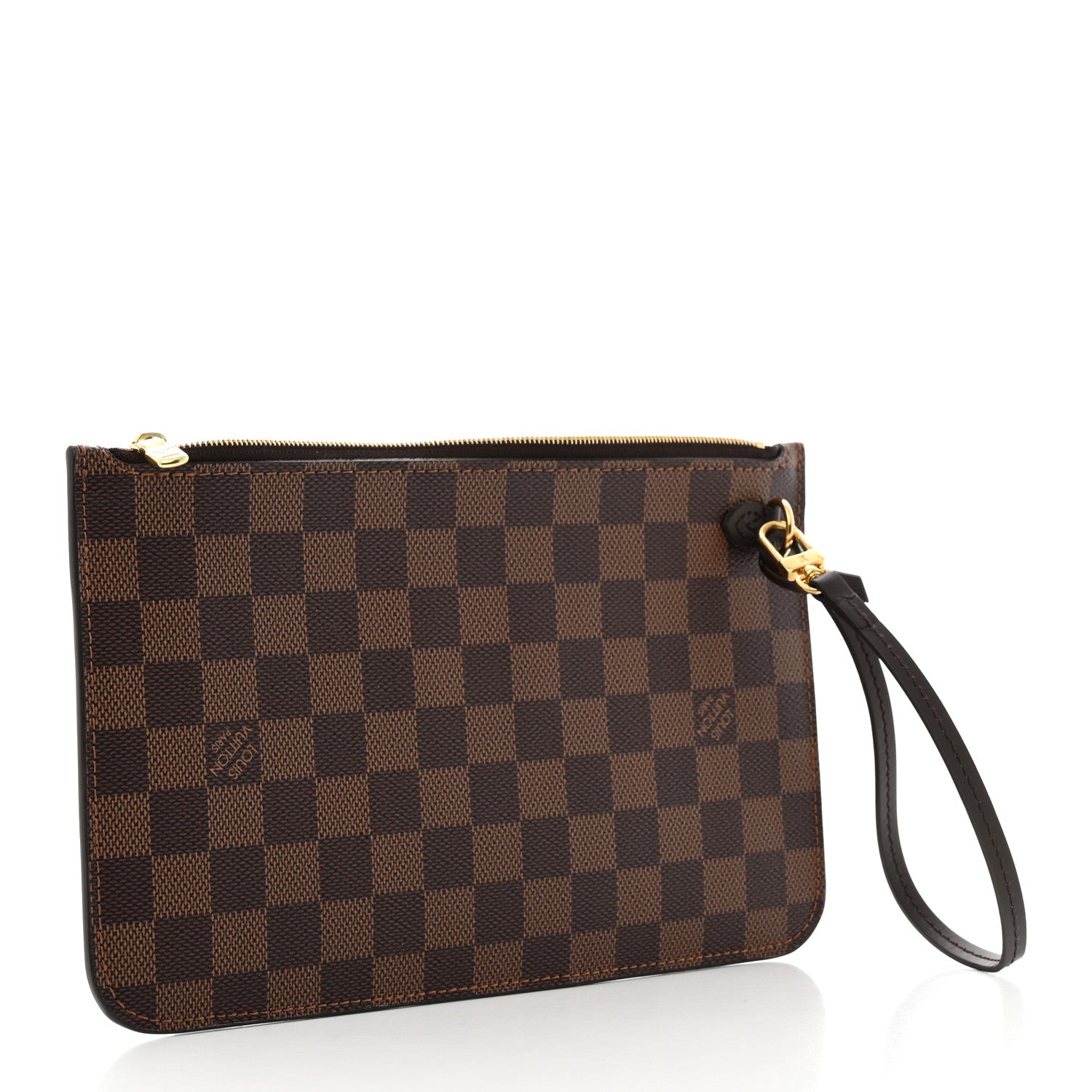 Louis Vuitton Damier Ebene Neverfull MM GM Pochette 3 of 7