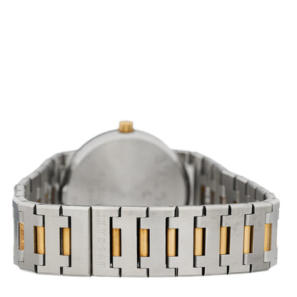 Bulgari Stainless Steel 18K Yellow Gold 30mm Quartz Watch Black 3 of 4