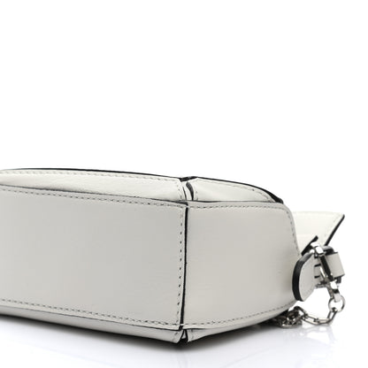 Loewe Calfskin Nano Puzzle Bag Soft White Black 9 of 9